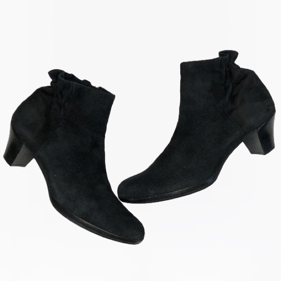 Munro Suede Leather Women’s Ankle Boots - 10.5 - Picture 7 of 17